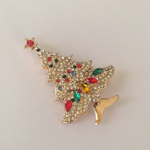 🍏50% OFF/3+...Christmas Tree Brooch - Picture 5 of 14